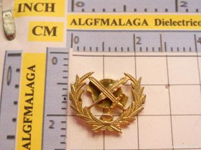 Military Antiques: INSIGNIA MILITAR. EJÉRCITO ESPAÑOL. OFICINAS MILITARES